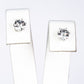 Conjunto de Aleación Bañado en Oro con Cristal Emporia® Blanco y Cristal Emporia® Rojo ( Pendientes )