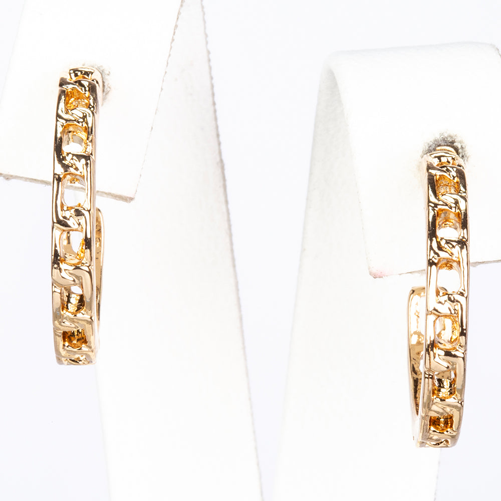 Conjunto de Aleación Bañado en Oro con Perla y Cristal Emporia® Blanco ( Pendientes ) 7 