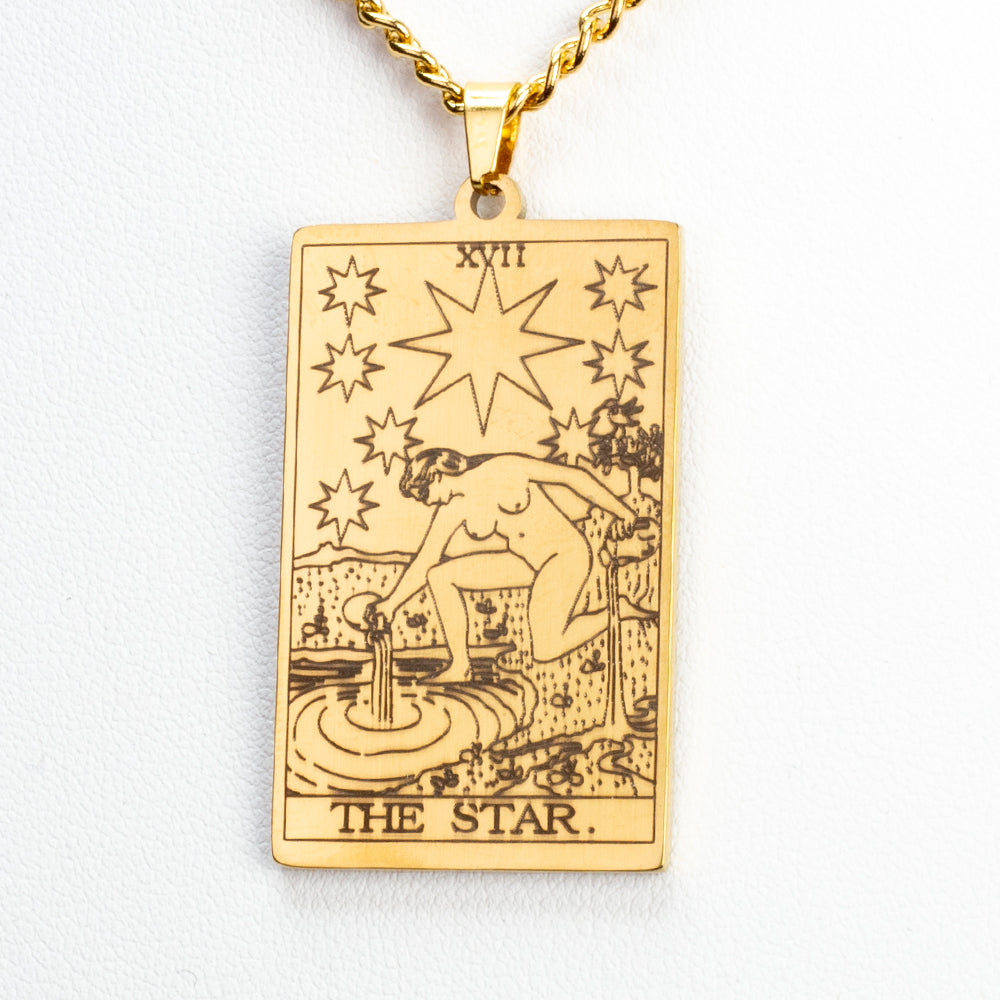 Collar de Aleación Bañado en Oro ( Collar +Colgante ) 1 