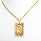 Collar de Aleación Bañado en Oro ( Collar +Colgante )
