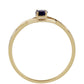 Anillo de Oro 9K con Zafiro de Tailandia
