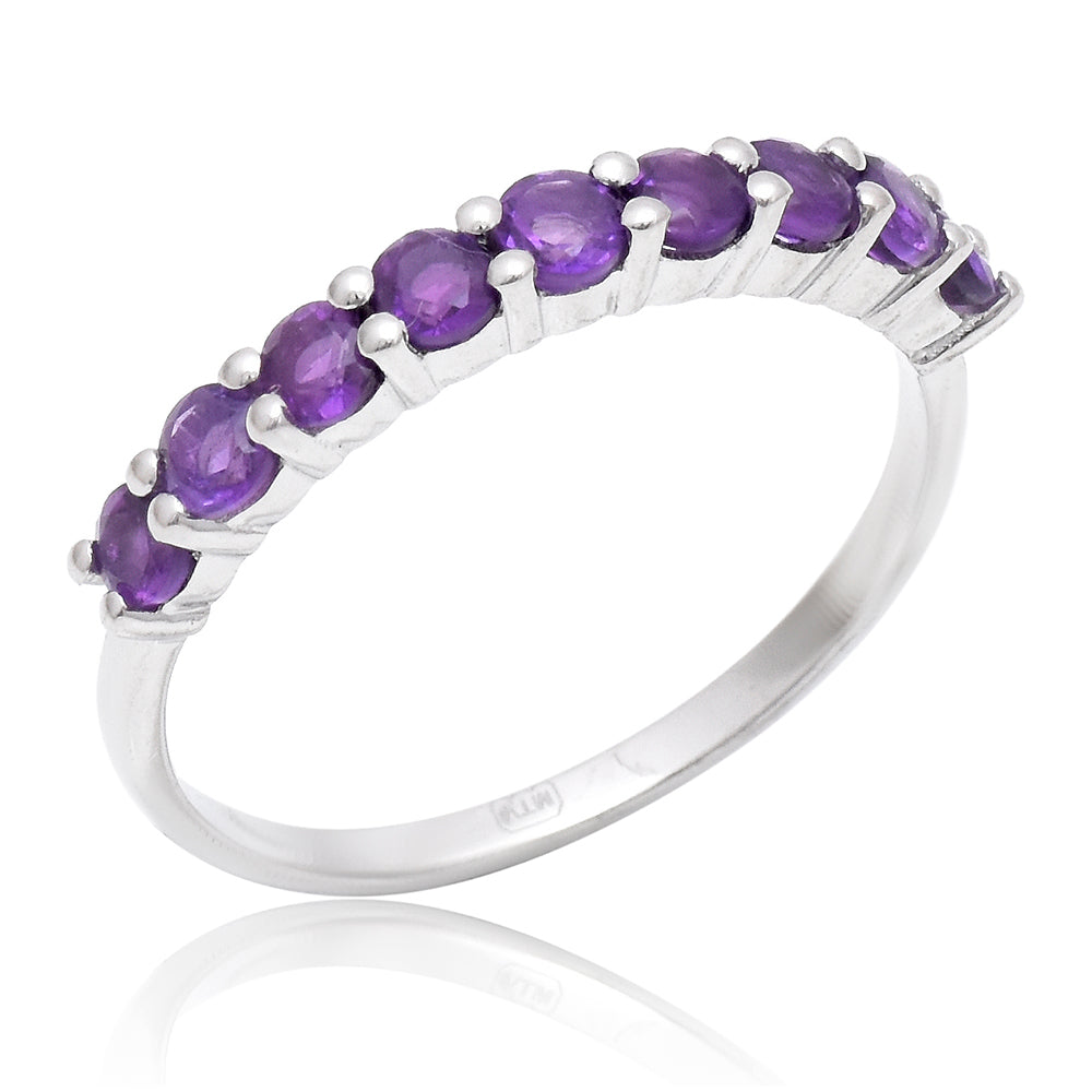 Anillo de Plata con Amatista de Marruecos 1 