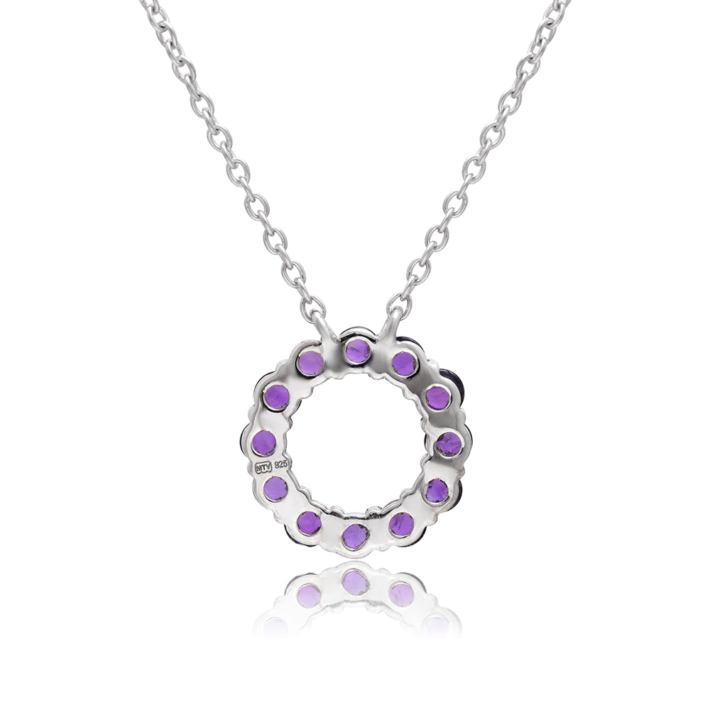 Colgante de Plata con Amatista de Marruecos