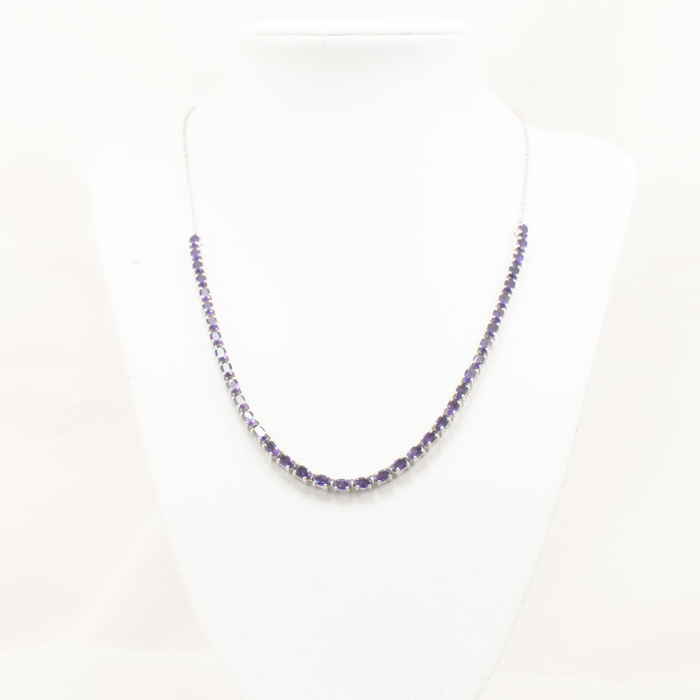 Collar de Plata con Amatista de Marruecos 3 