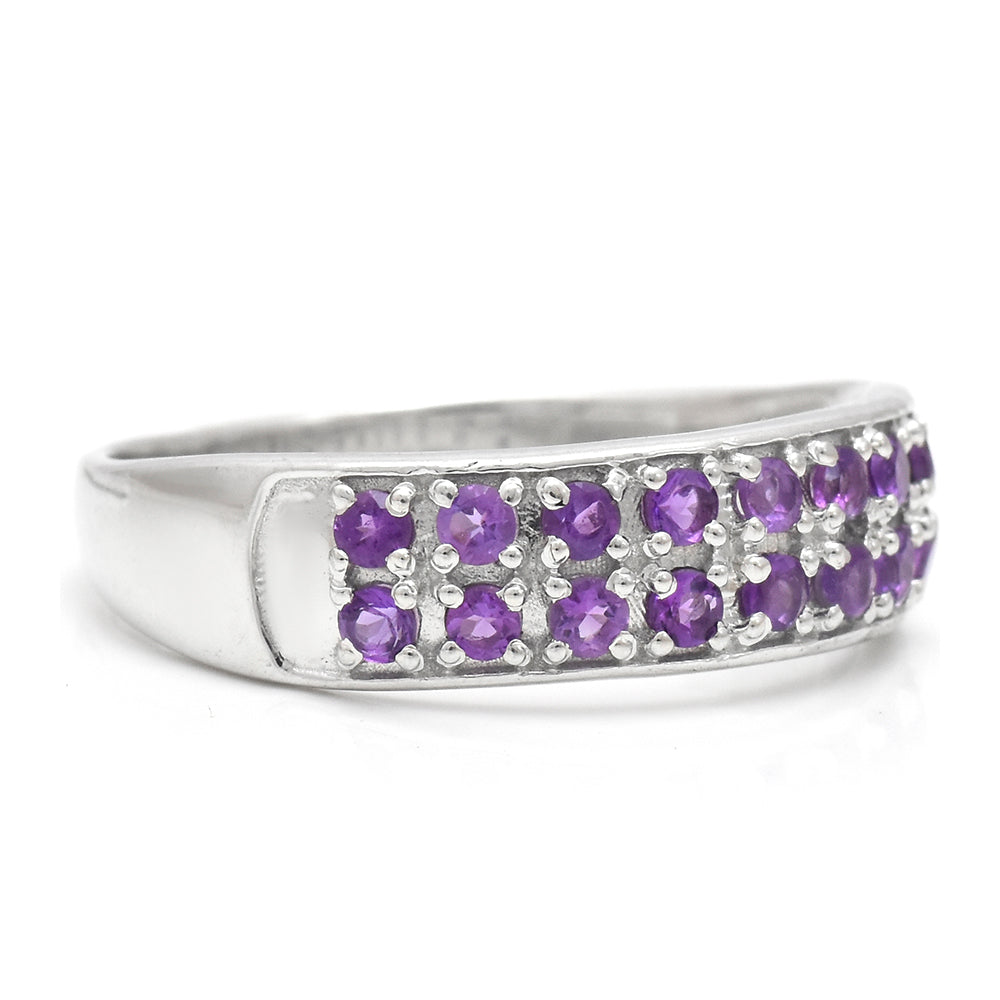 Anillo de Plata con Amatista de Marruecos 3 