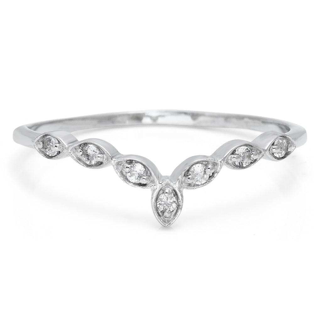 Conjunto de Plata con Amatista de Marruecos y Topacio Blanco ( Anillo )