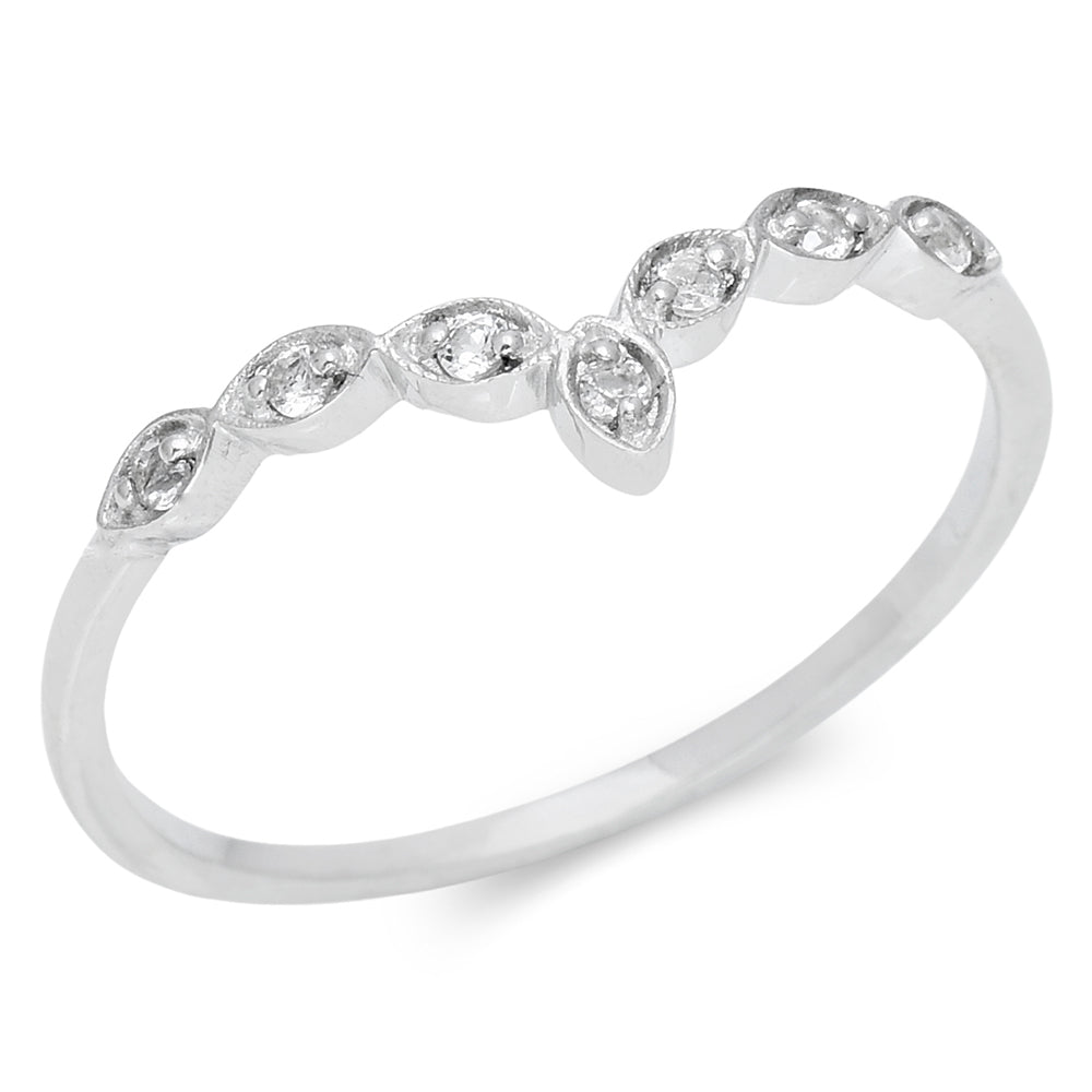 Conjunto de Plata con Amatista de Marruecos y Topacio Blanco ( Anillo )