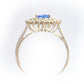 Anillo de Plata con Tanzanita AAA