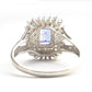 Anillo de Plata con Tanzanita AAA