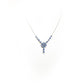 Collar de Plata con Tanzanita AAA