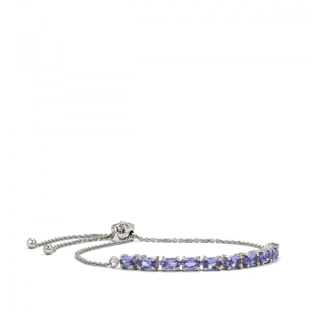 Pulsera de Plata con Tanzanita AAA 1 