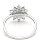 Anillo de Plata con Tanzanita AAA