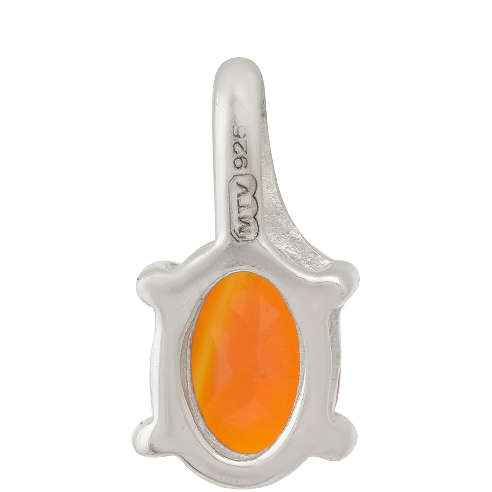 Colgante de Plata con Ágata Roja 4 