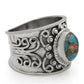 Anillo de Plata con Turquesa Ostra