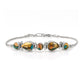Pulsera de Plata con Turquesa Ostra