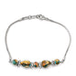 Pulsera de Plata con Turquesa Ostra