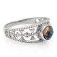 Anillo de Plata con Turquesa Ostra