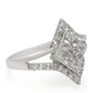 Anillo de Plata con Topacio Blanco