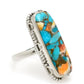 Anillo de Plata con Turquesa Ostra