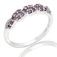 Anillo de Plata con Amatista de Brasil