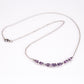 Collar de Plata con Amatista de Brasil