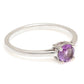 Anillo de Plata con Amatista de Brasil