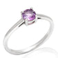 Anillo de Plata con Amatista de Brasil