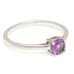 Anillo de Plata con Amatista de Brasil