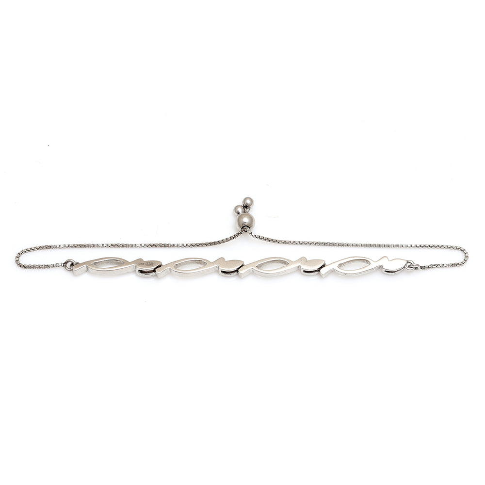Pulsera de Plata con Amatista de Brasil 4 