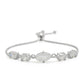Pulsera de Plata con Piedra Lunar Arco Iris