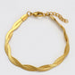 Pulsera de Aleación Bañado en Oro