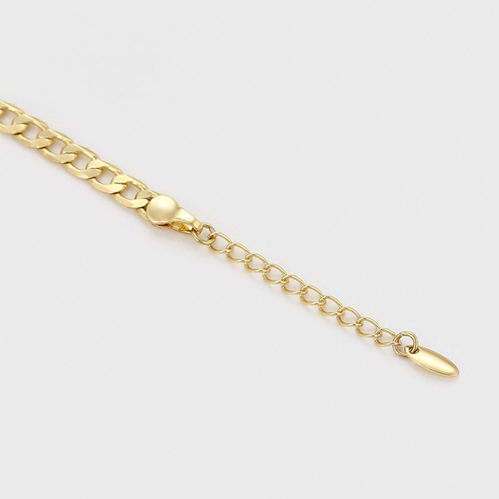 Pulsera de Aleación Bañado en Oro