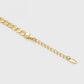 Pulsera de Aleación Bañado en Oro