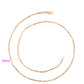 Cadena de Aleación Bañado en Oro ( Collar )