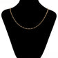 Cadena de Aleación Bañado en Oro ( Collar )