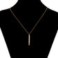 Collar de Aleación Bañado en Oro con Cristal Emporia® Rojo y Cristal Emporia® Verde ( Collar +Colgante )