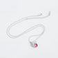 Collar de Aleación Bañado en Oro con Cristal Emporia® Rosa