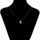 Collar de Aleación Bañado en Oro con Cristal Emporia® Rosa