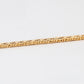 Pulsera de Aleación Bañado en Oro