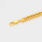 Pulsera de Aleación Bañado en Oro