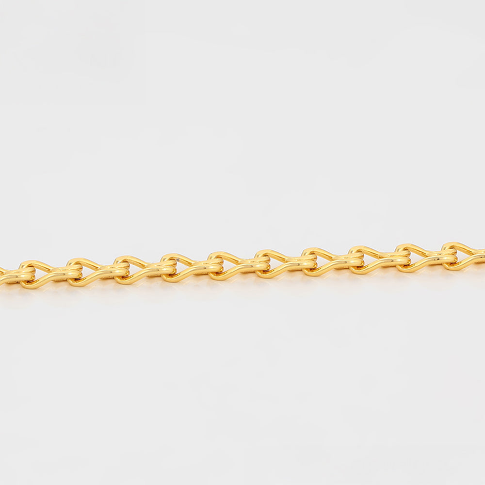 Collar de Aleación Bañado en Oro 6 