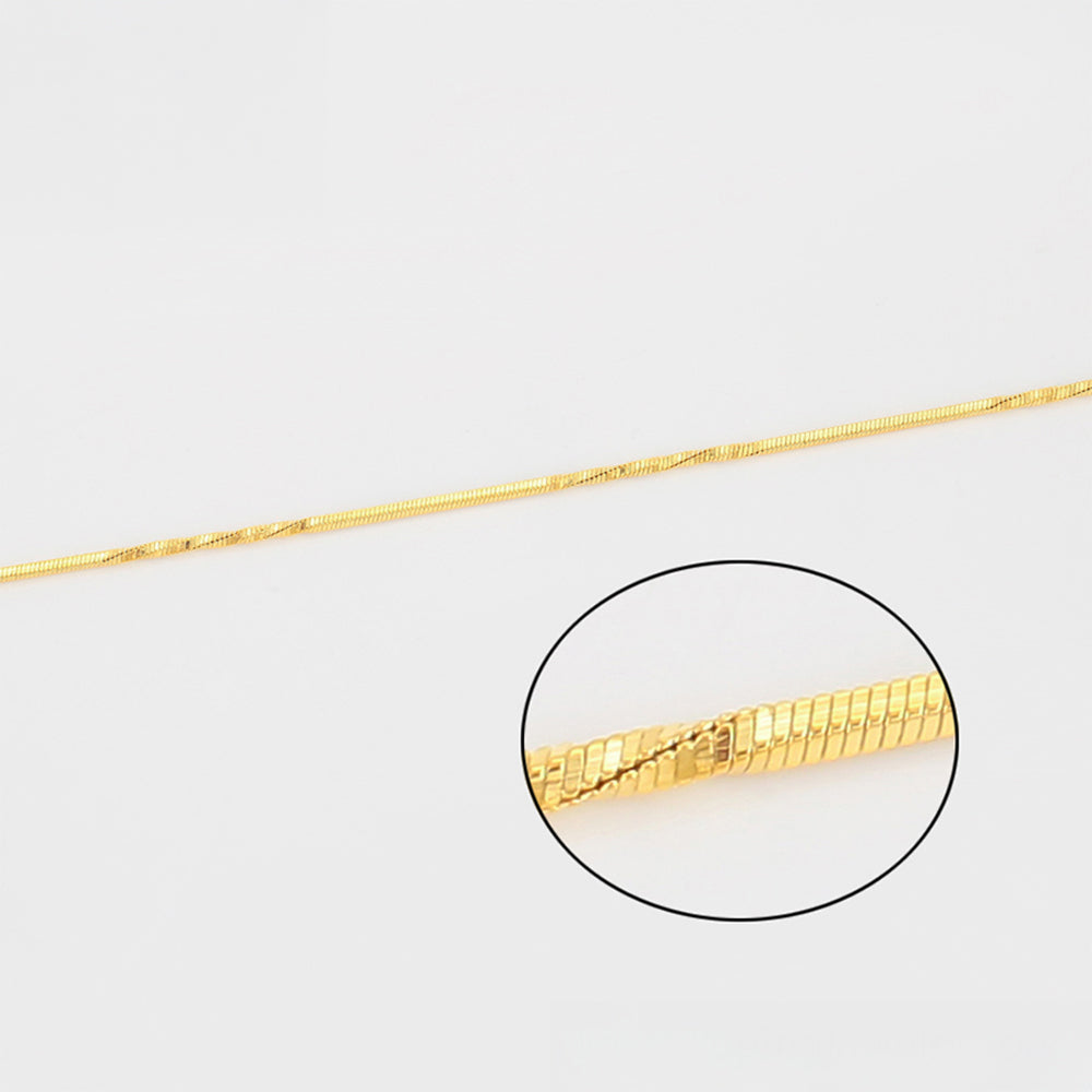 Collar de Aleación Bañado en Oro 5 