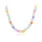 Collar de Aleación Bañado en Oro con Perla de cristal