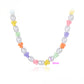 Collar de Aleación Bañado en Oro con Perla de cristal
