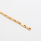 Pulsera de Aleación Bañado en Oro con Cristal Emporia® Blanco