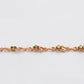 Pulsera de Aleación Bañado en Oro con Cristal Emporia® Verde