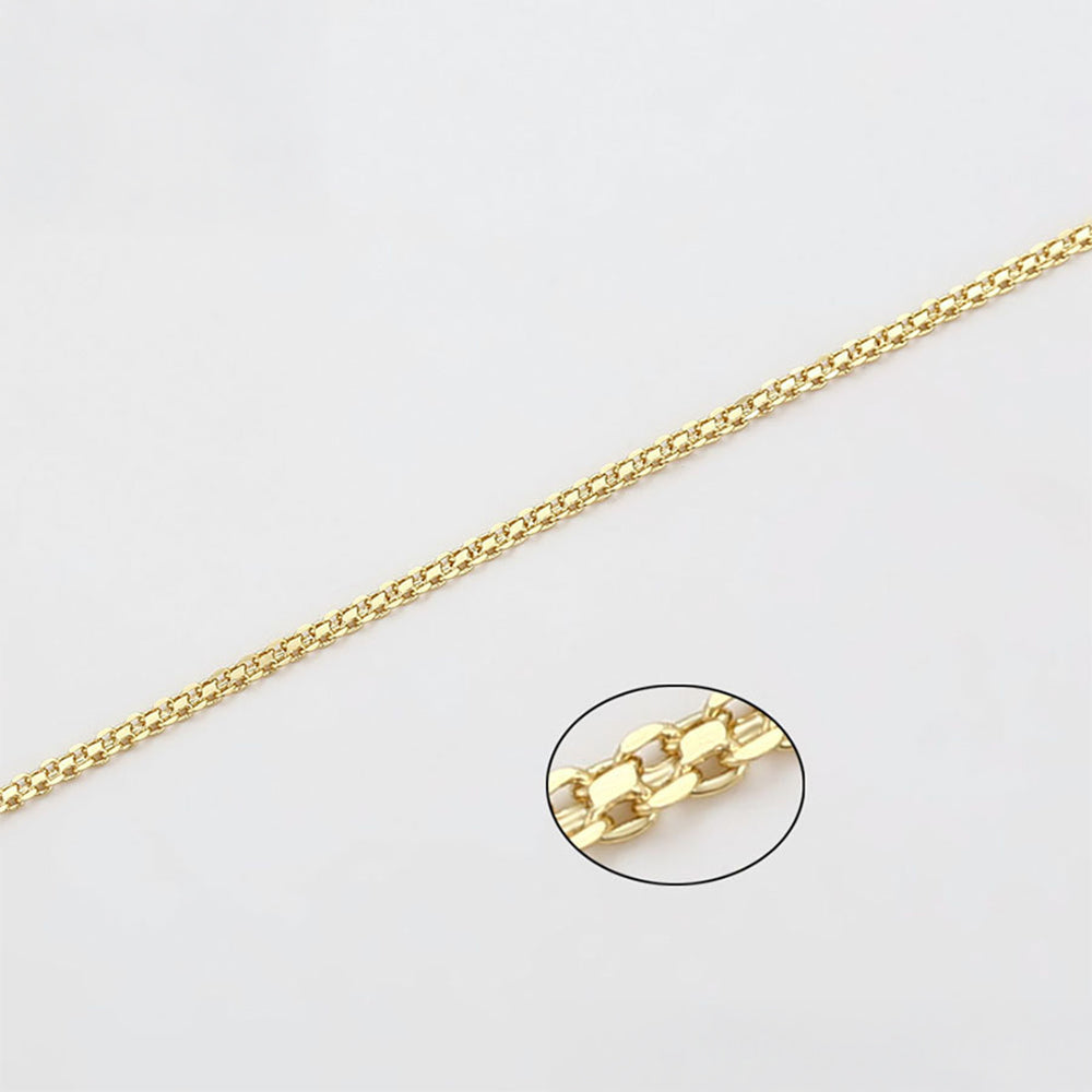 Pulsera de Aleación Bañado en Oro 1 