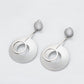 Conjunto de Aleación Bañado en Oro ( Pendientes +Colgante )