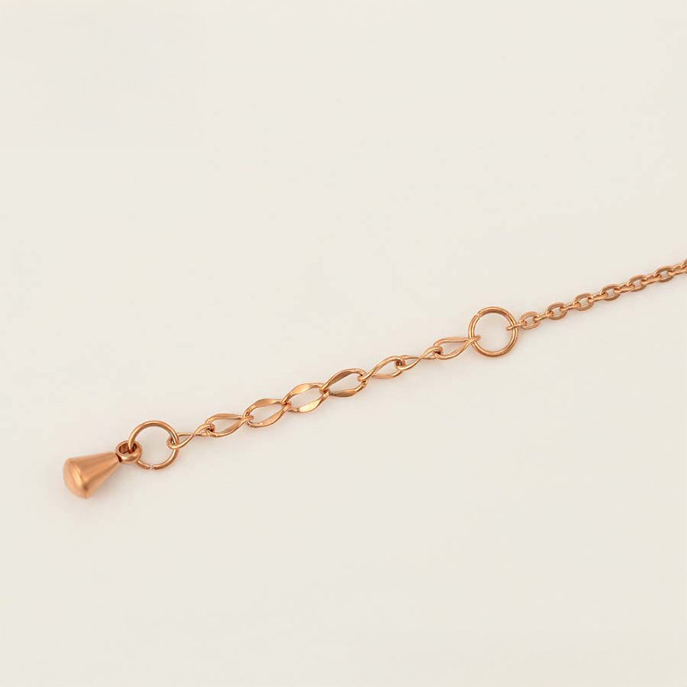 Conjunto de Aleación Bañado en Oro ( Collar +Pulsera ) 11 