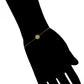 Pulsera de Aleación Bañado en Oro con Cristal Emporia® Verde